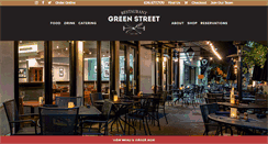 Desktop Screenshot of greenstreetrestaurant.com